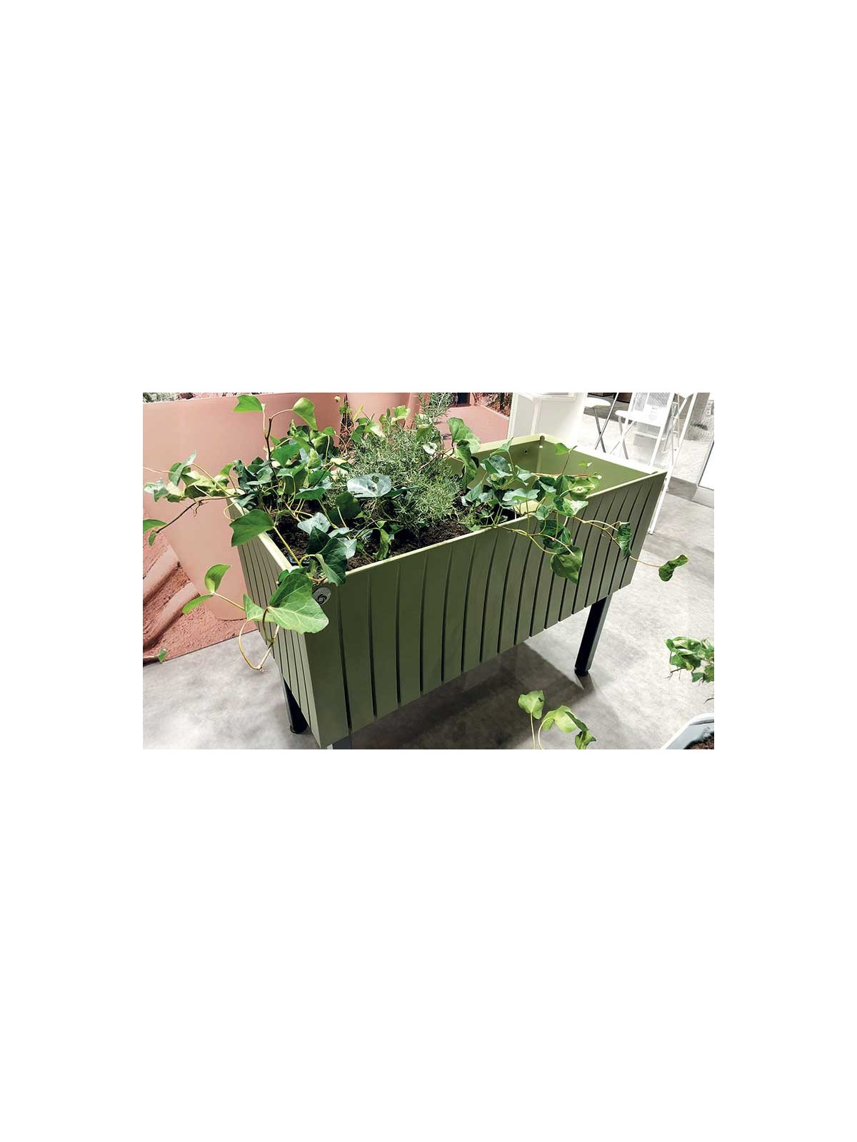 JARDINIÈRE PÉDAGOGIQUE RECTANGULAIRE OSLO 
JARDINIÈRE POUR ÉCOLE, CENTRE DE LOISIR OU COPROPRIÉTÉ