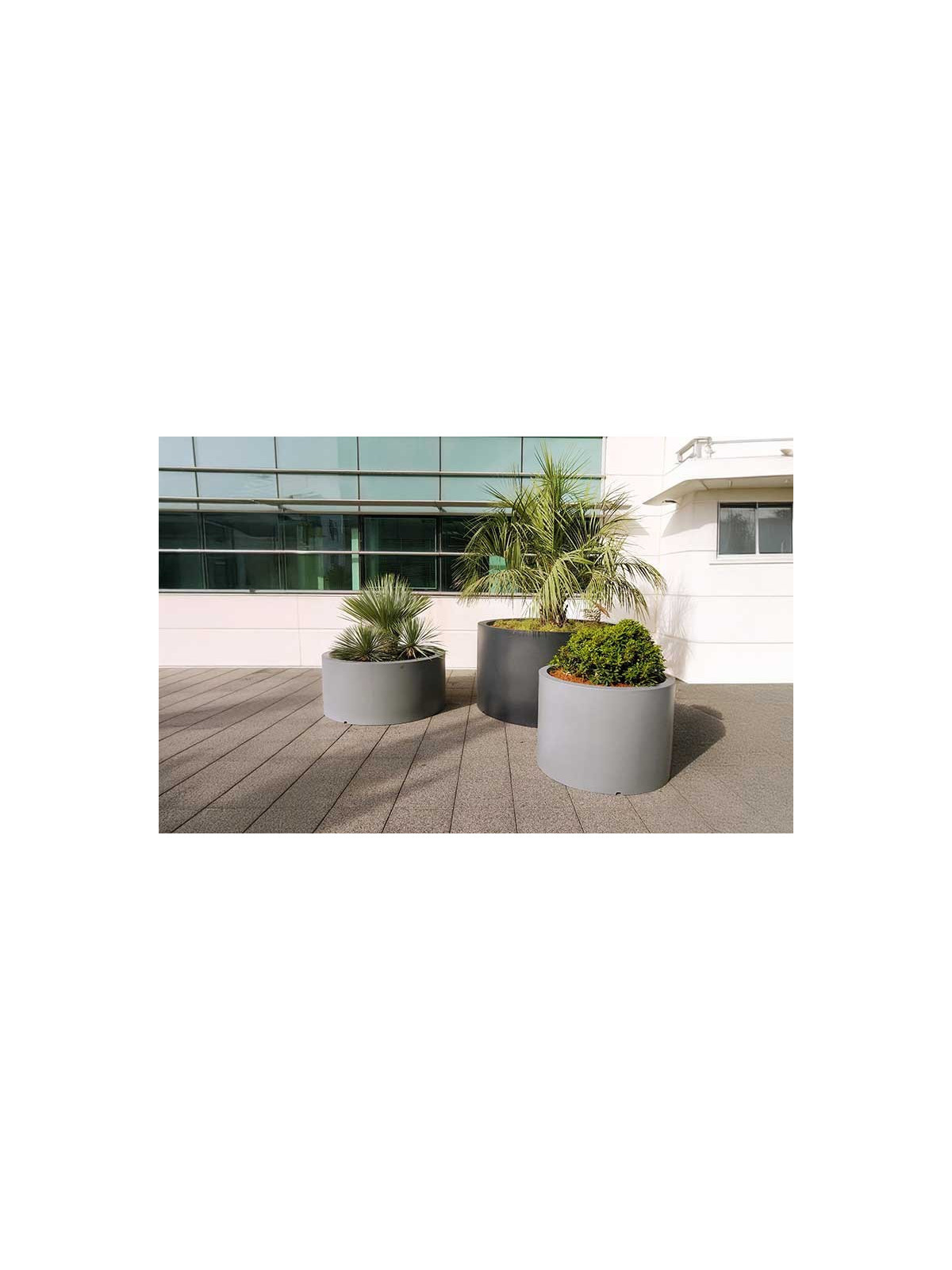 POT RODEO POLYETHYLENE AVEC FOND