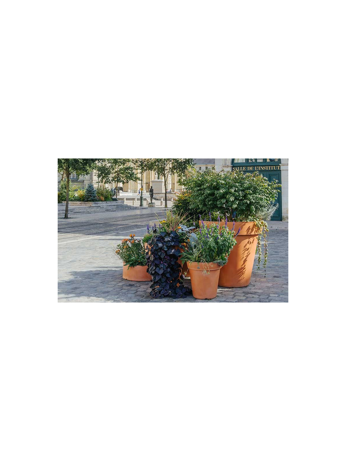 POT ROND POLYETHYLENE TC TERRE CUITE