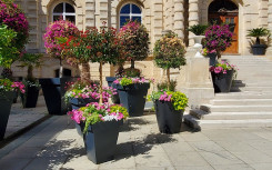 JARDINIERE POT CARRE POLYETHYLENE