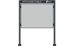 PANNEAU AFFICHAGE PUBLIC LIBRE