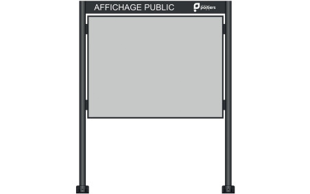 PANNEAU AFFICHAGE PUBLIC LIBRE