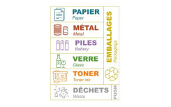 CORBEILLE DESIGN DE TRI POUR ENTREPRISE ET PROFESSIONNEL
POUBELLE INTÉRIEURE DESIGN FRANCOISE SALLE DE RESTAURATION