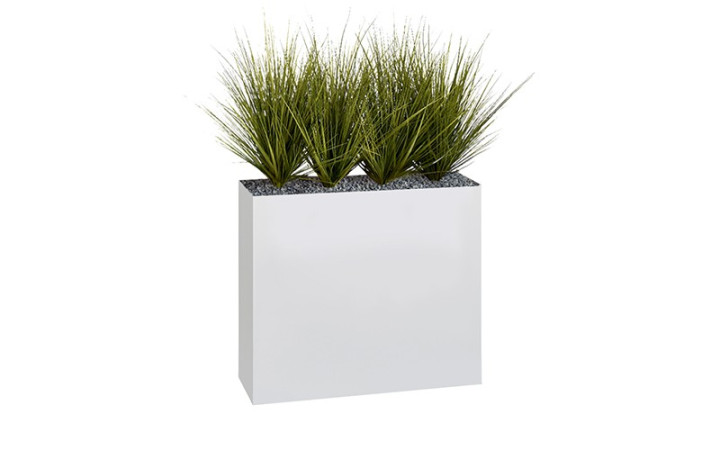 JARDINIERE EDITH GRAMINEES BLANCHE