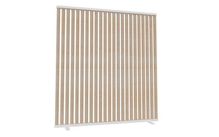 CLAUSTRA PARAVENT TENDANCE ET MODERNE POUR BUREAUX
CLAUSTRA DROITE L. 1500 mm AVEC TUBE CARTON DESIGN BOIS