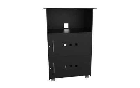 MEUBLE DE RANGEMENT EN MÉTAL LOUIS
DESSERTE MOBILE POUR SALLE DE RÉUNION
TISANERIE POUR PAUSE CAFÉ SALLE DE RESTAURATION