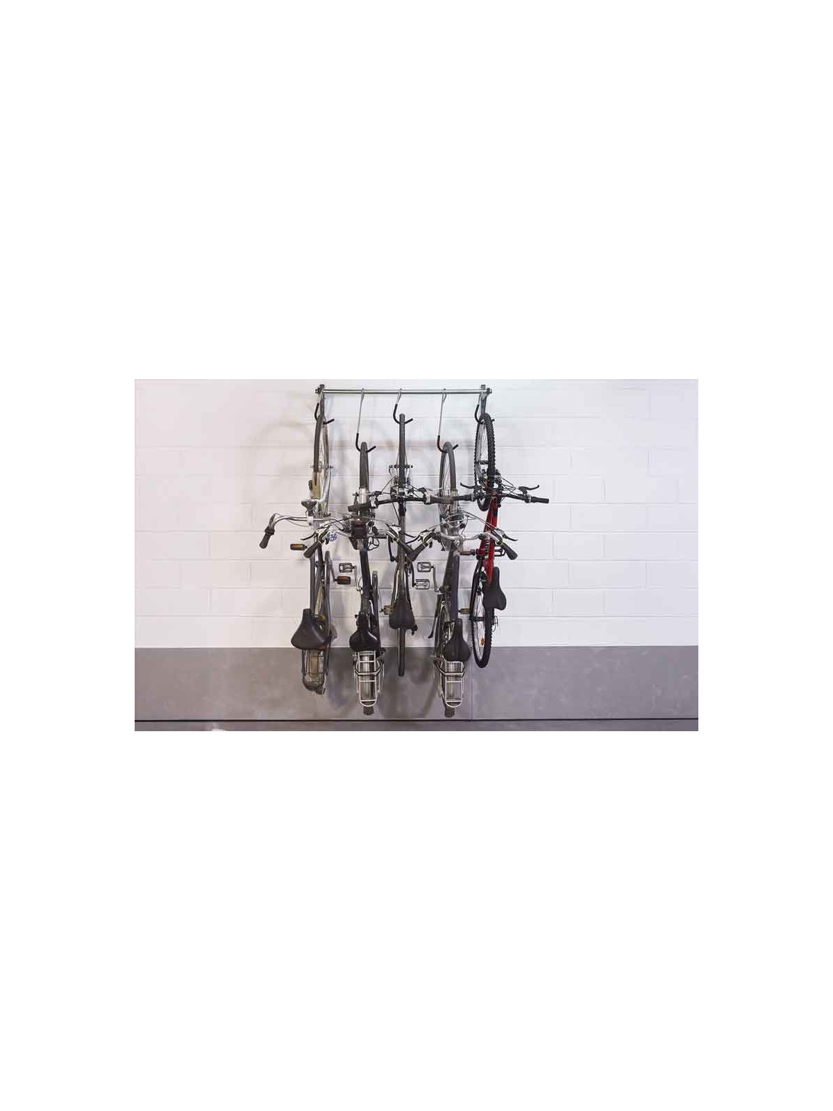 SUPPORT 5 VELOS COULISSANT MURAL