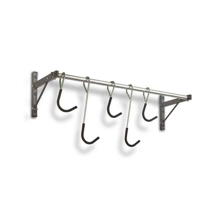 CROCHET POUR SUPPORT VELO COULISSANT MURAL