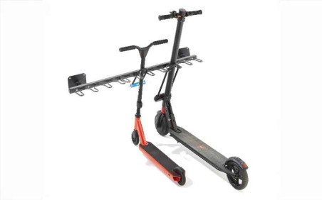 SUPPORT 9 TROTTINETTES MURAL