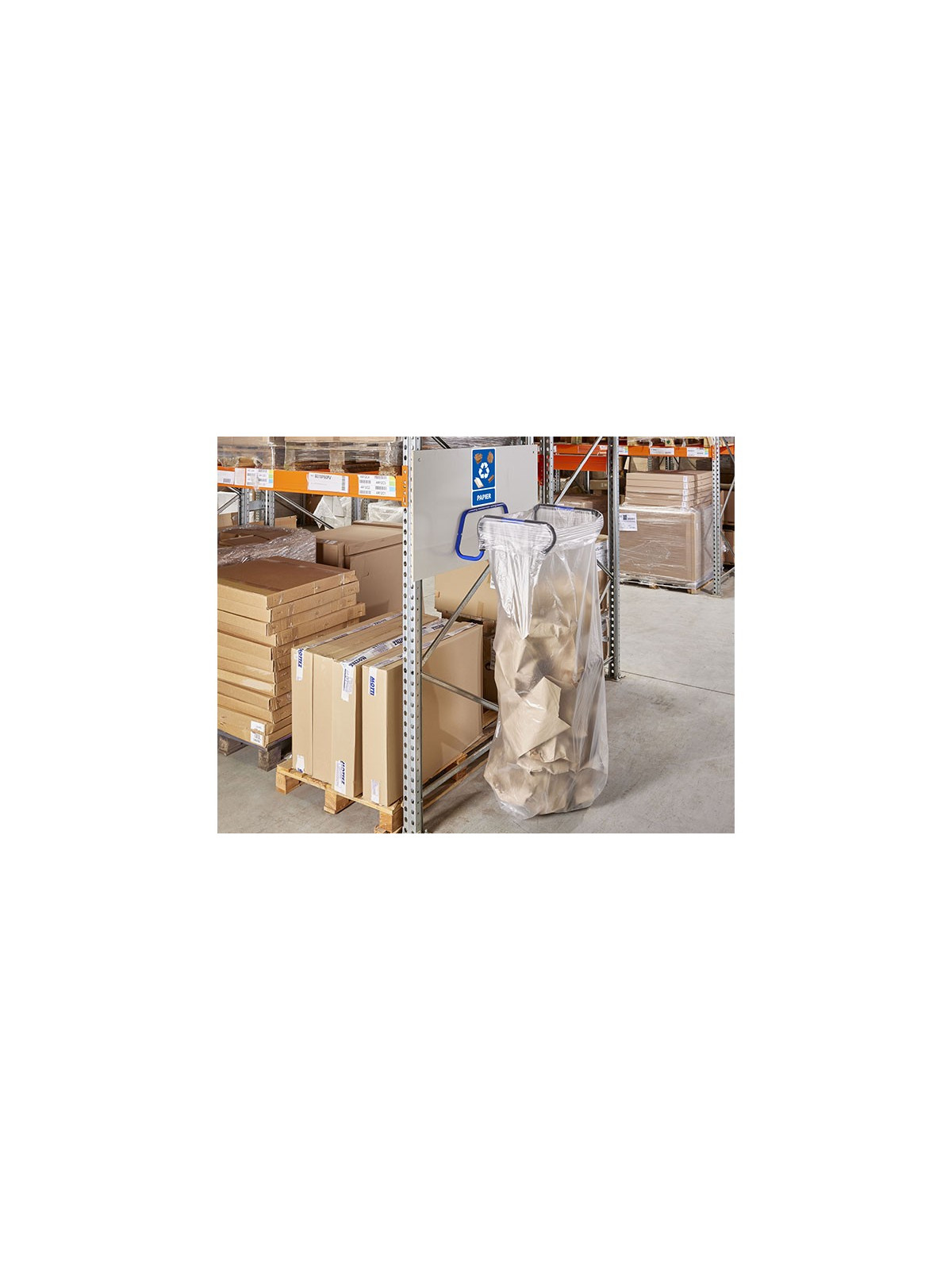 SACS POUBELLE POLYETHYLENE 240L ET 400L