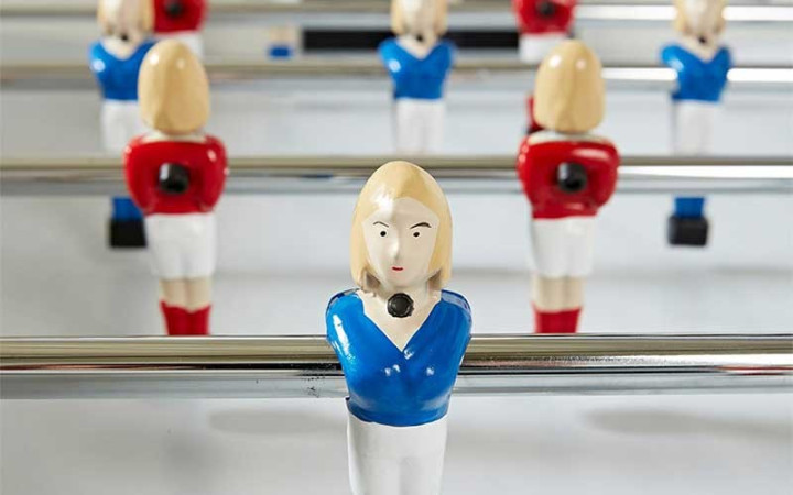 BABY FOOT ELLES féminin joueuses incassables et design Français