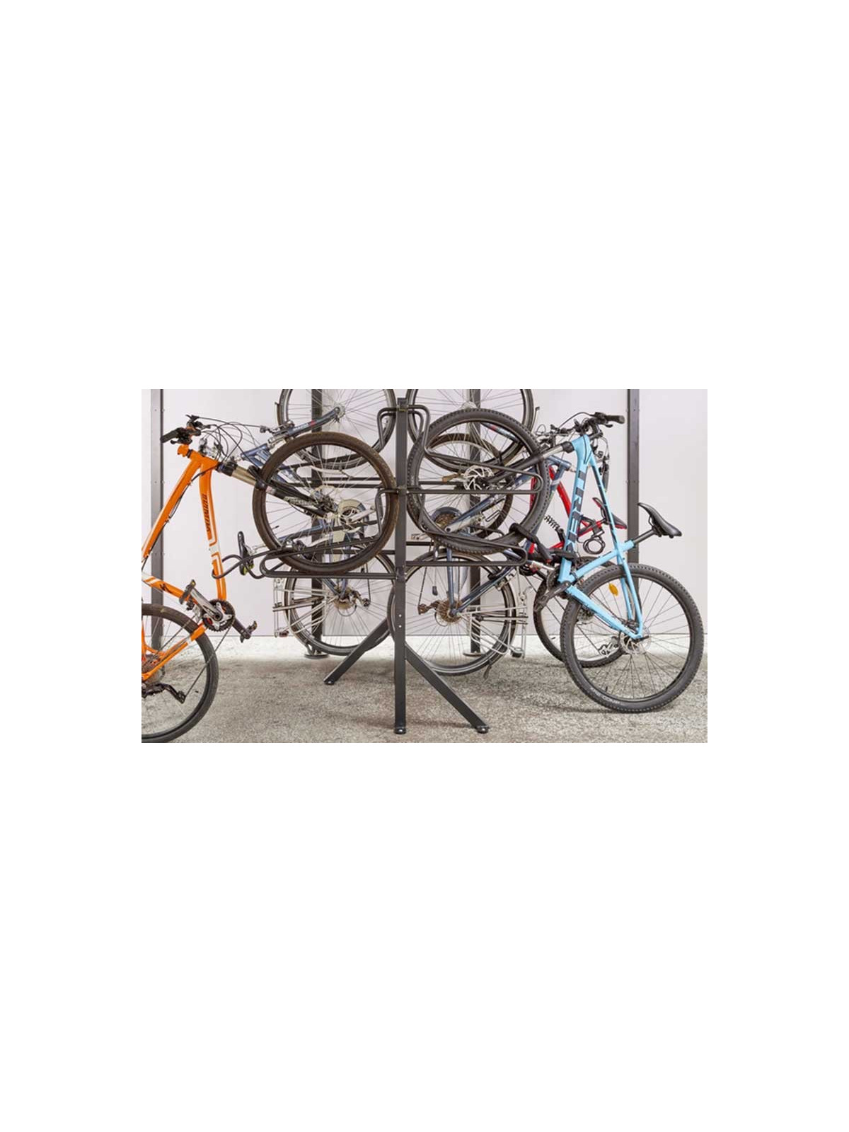 SUPPORT VELO SUR PIED 4 ARCEAUX MILOS