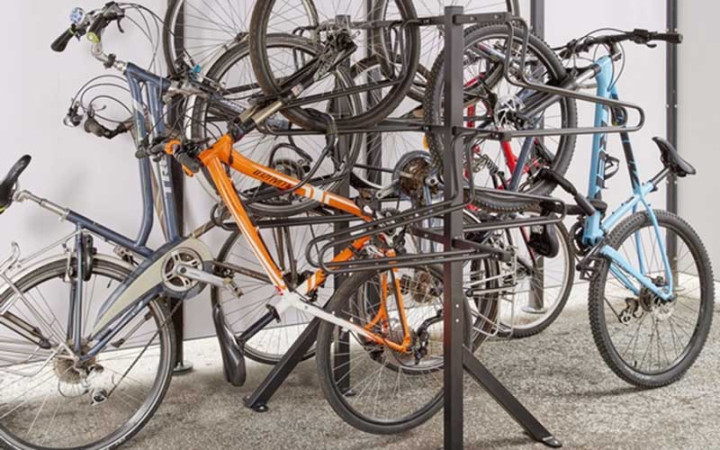 SUPPORT VELO SUR PIED 4 ARCEAUX MILOS