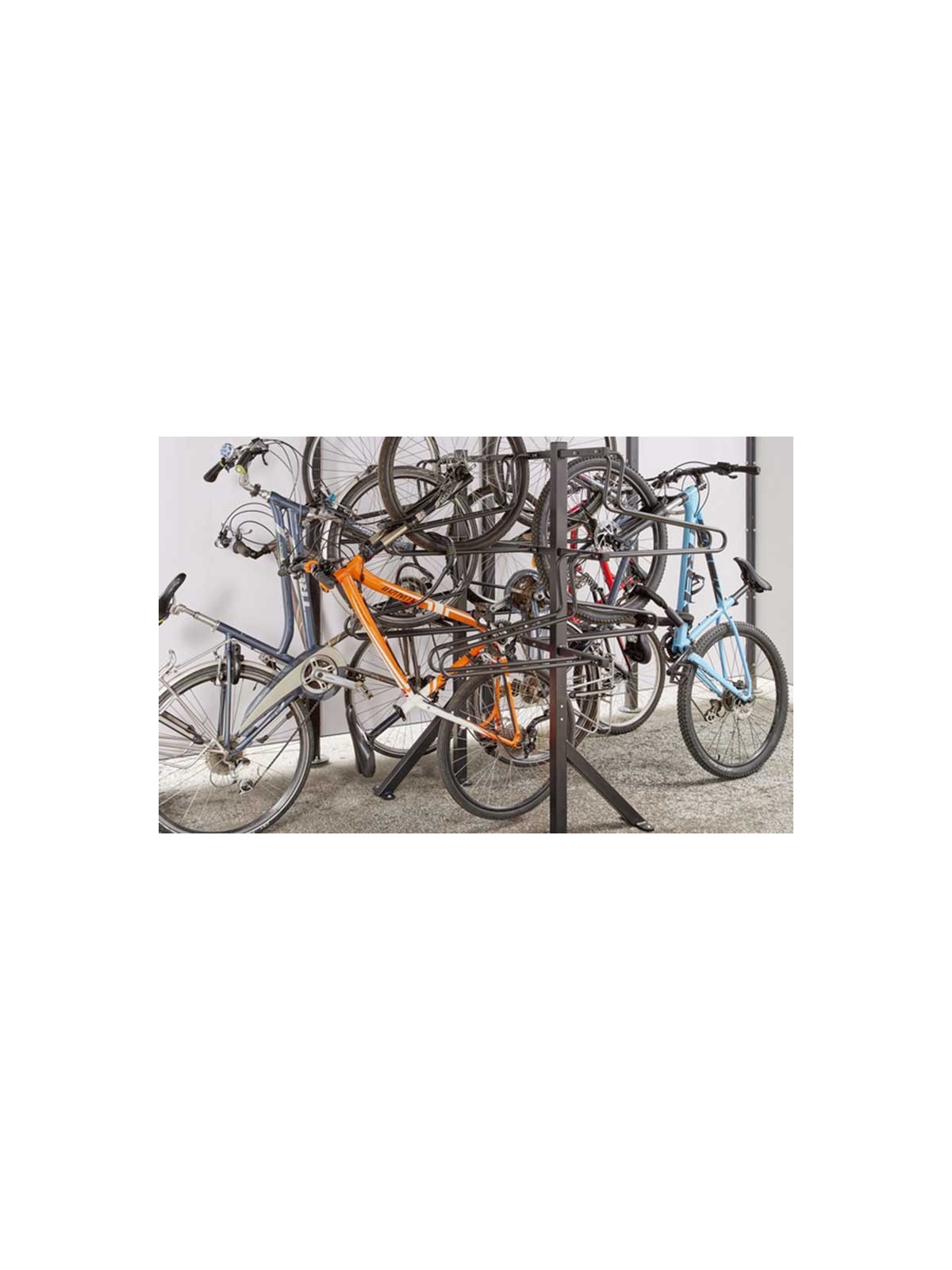 SUPPORT VELO SUR PIED 4 ARCEAUX MILOS