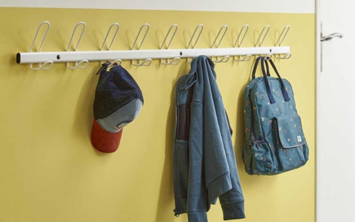 PORTEMANTEAU SCOLAIRE 6 OU 10 PATERES