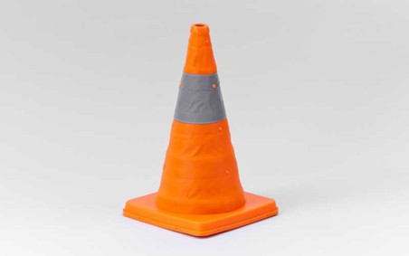 CONE DE SIGNALISATION RETRACTABLE