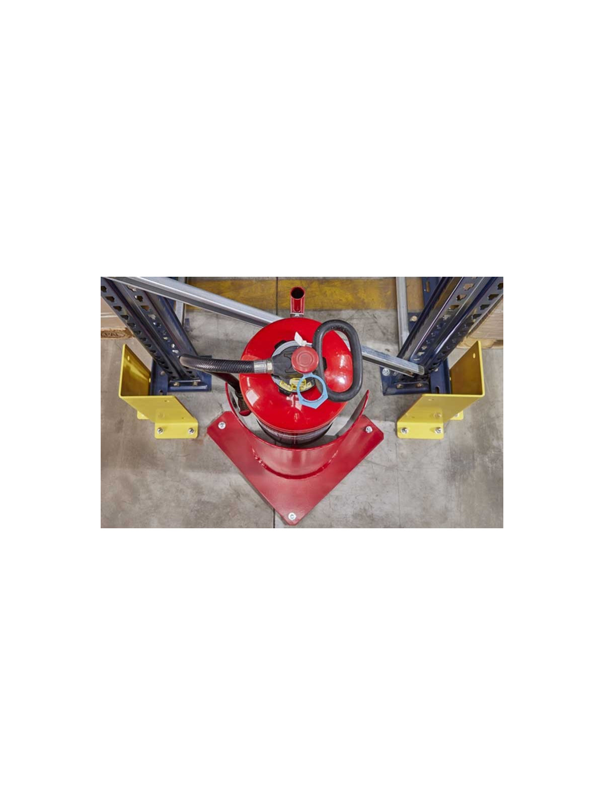 SUPPORT PROTECTEUR D'EXTINCTEUR