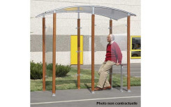 ABRI FUMEURS BOIS ISOLÉ 6 m²