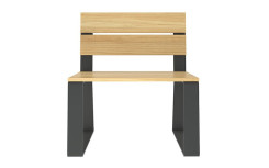 FAUTEUIL URBAIN ACIER ET BOIS DESIGN NATUREL ET MODERNE
MOBILIER URBAIN FRANÇAIS RSE POUR AMENAGEMENT ESPACE EXTÉRIEUR