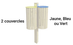 OPTION 2 COUVERCLES CORBEILLE ARTEMIS