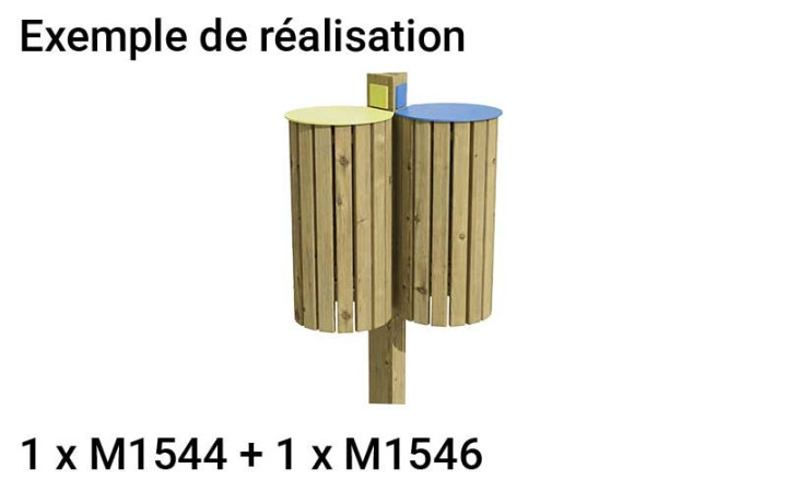 OPTION 2 COUVERCLES CORBEILLE ARTEMIS