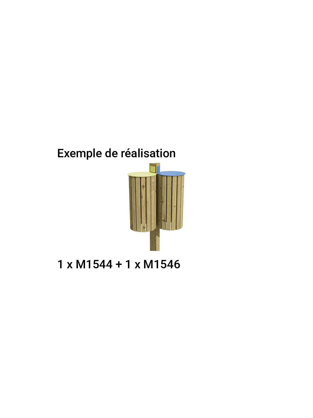 OPTION 2 COUVERCLES CORBEILLE ARTEMIS