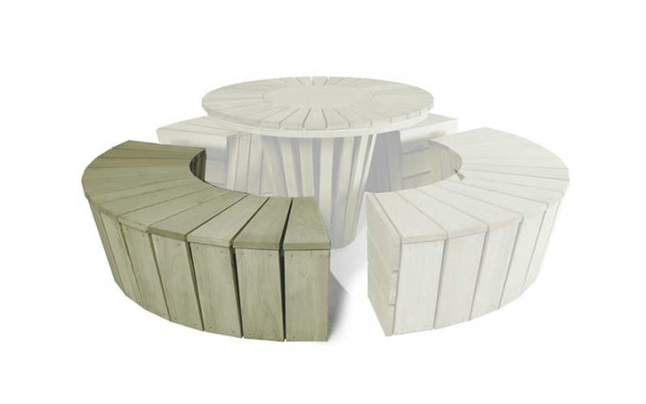 BANQUETTE CINTRÉE SOLIS DESIGN BOIS MODERNE POUR ESPACE PUBLIC
BANQUETTE DE REPOS MOBILIER URBAIN NATUREL POUR COLLECTIVITÉ