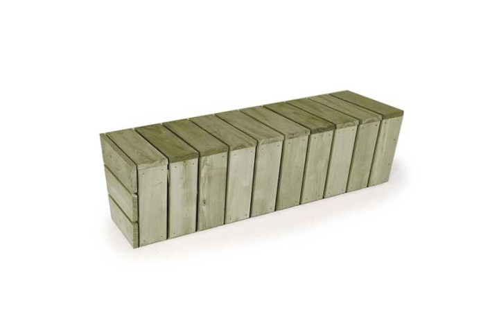 BANQUETTE DROITE URBAINE EN BOIS SELENE
BANC SANS DOSSIER PUBLIC EN BOIS SELENE POUR ESPACE EXTÉRIEUR ET COLLECTIVITÉ