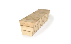 BANQUETTE DROITE URBAINE EN BOIS SELENE
BANC SANS DOSSIER PUBLIC EN BOIS SELENE POUR ESPACE EXTÉRIEUR ET COLLECTIVITÉ