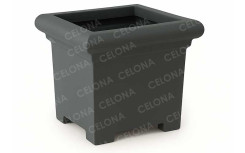 JARDINIÈRE CARRE LISSE EMBOITABLE