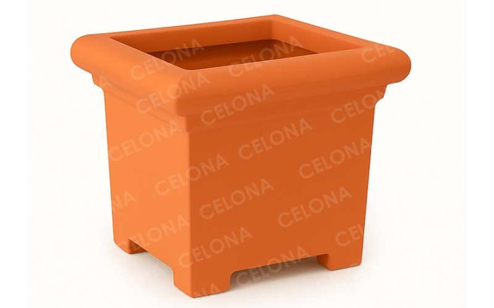 JARDINIÈRE CARRE LISSE EMBOITABLE