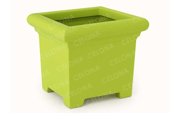 JARDINIÈRE CARRE LISSE EMBOITABLE