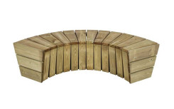 BANC SANS DOSSIER EXTÉRIEUR SELENE EN BOIS
BANQUETTE EN BOIS PIN ET ROBINIER MODERNE ET NATURELLE