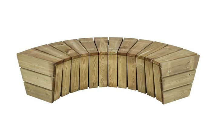 BANC SANS DOSSIER EXTÉRIEUR SELENE EN BOIS
BANQUETTE EN BOIS PIN ET ROBINIER MODERNE ET NATURELLE