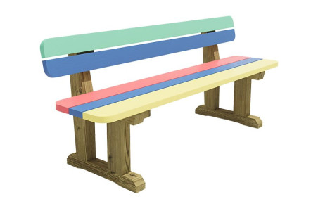 BANC ENFANT COLORE KODOMO
BANC EXTERIEUR POUR ENFANT DANS ESPACE PUBLIC ÉCOLE ET COLLECTIVITÉ
