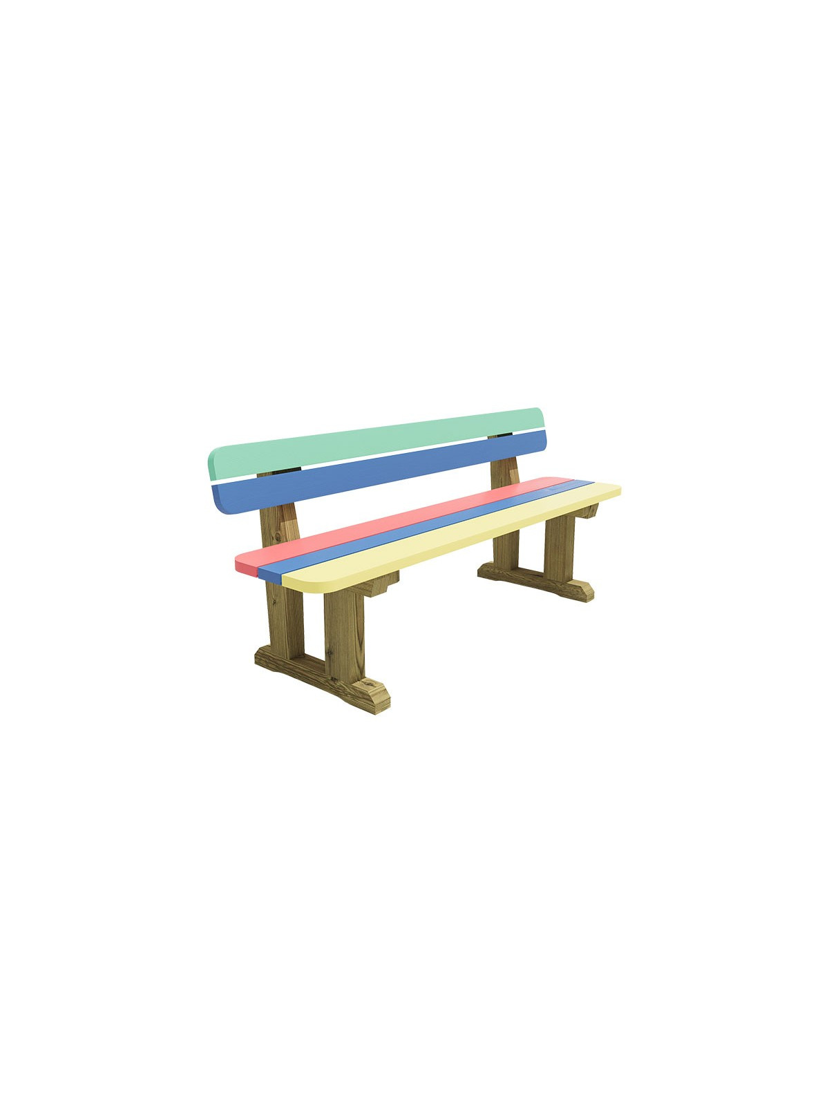 BANC ENFANT COLORE KODOMO
BANC EXTERIEUR POUR ENFANT DANS ESPACE PUBLIC ÉCOLE ET COLLECTIVITÉ
