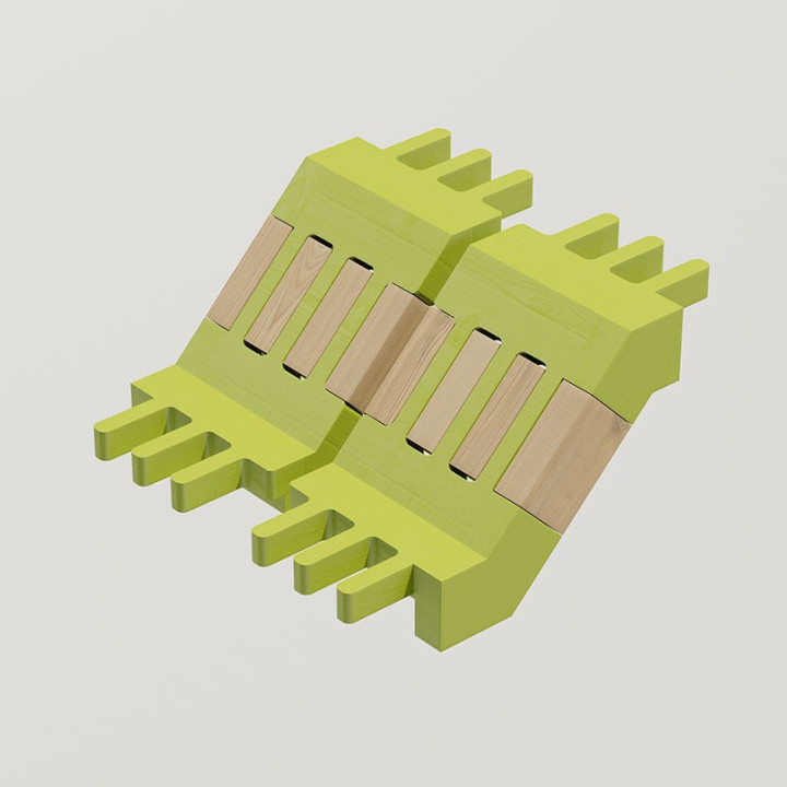 DESCENTE GAMME DESIBOIS MOBILIER URBAIN MODULABLE ET NATUREL
JONCTION EN BOIS POUR BANC BANQUETTE ET TABLE DESIBOIS