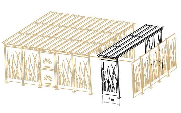 ABRI CYCLES STANLEY COMPLEMENTAIRE