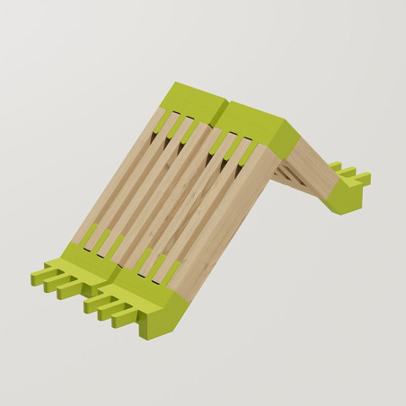 JONCTION VAGUE BANC BANQUETTE BASSE EN BOIS DESIBOIS
MOBILIER URBAIN EN BOIS POUR COLLECTIVITÉ ET PAYSAGISTE