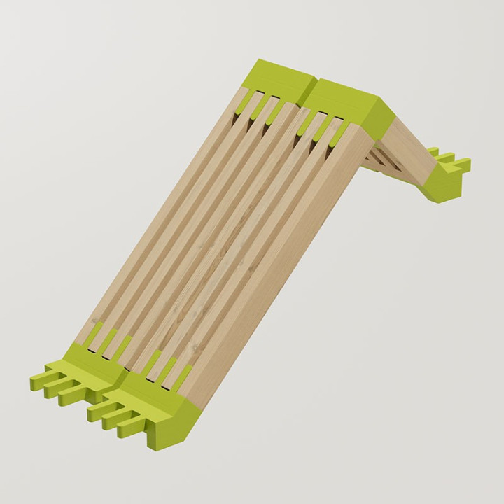 VAGUE TABLE / BANQUETTE GAMME MOBILIER URBAIN EN BOIS DESIBOIS
JONCTION MODERNE ET ÉCOLOGIQUE POUR TABLE ET BANQUETTE