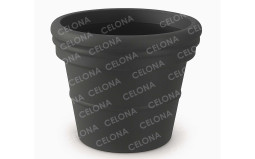 POT ROND LISSE EN POLYETHENE
JARDINIERE RONDE EN PLASTIQUE ESPACE EXTÉRIEUR