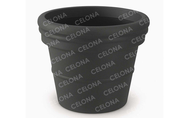 POT ROND LISSE EN POLYETHENE
JARDINIERE RONDE EN PLASTIQUE ESPACE EXTÉRIEUR