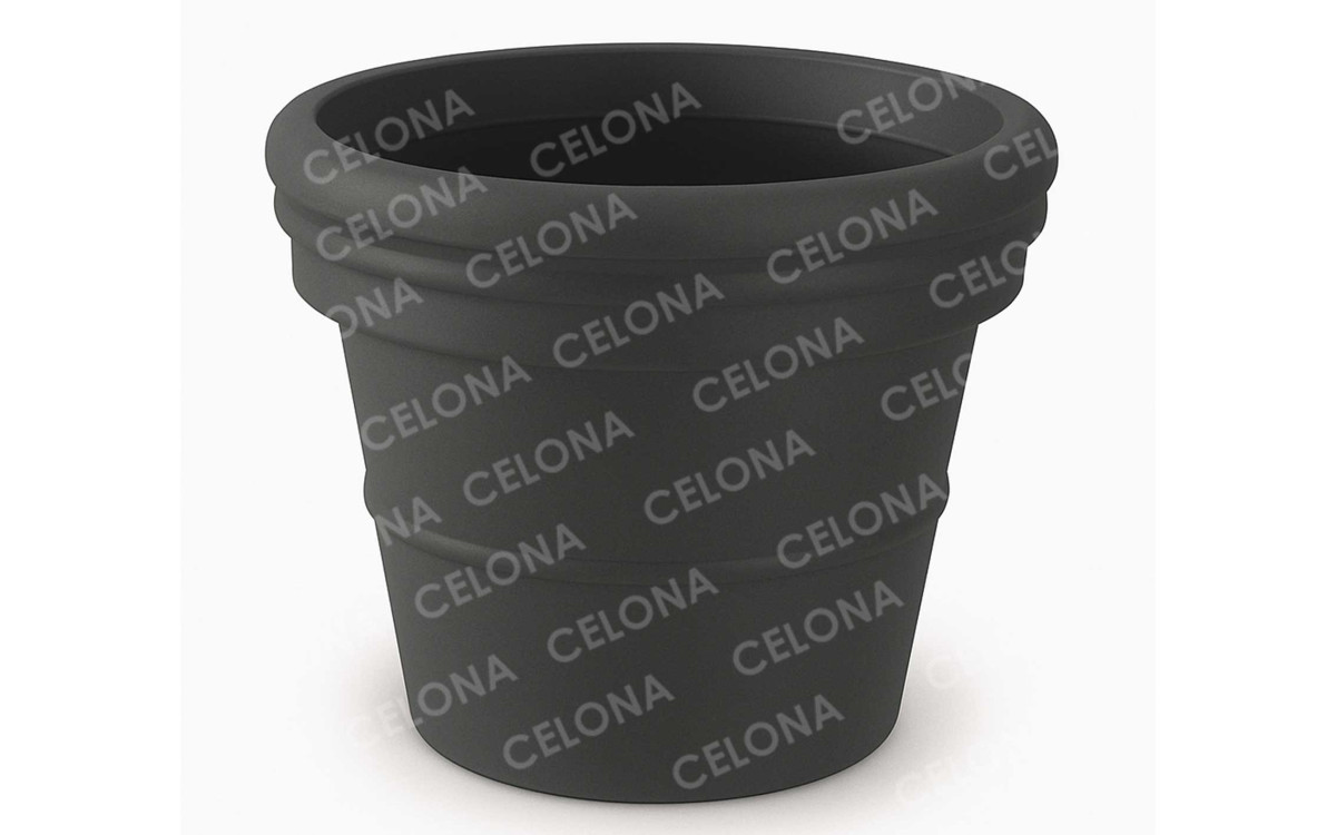 POT ROND LISSE EN POLYETHENE
JARDINIERE RONDE EN PLASTIQUE ESPACE EXTÉRIEUR