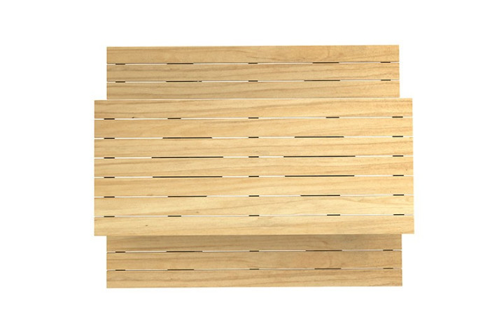 TABLE PIQUE NIQUE MARIANNE ACIER ET BOIS