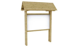 PANNEAU AFFICHAGE EN BOIS AVEC TOITURE 1600 mm
AFFICHAGE URBAIN POUR ESPACE PUBLIC  DE LA COLLECTIVITÉ