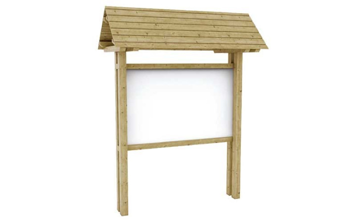 PANNEAU AFFICHAGE EN BOIS AVEC TOITURE 1600 mm
AFFICHAGE URBAIN POUR ESPACE PUBLIC  DE LA COLLECTIVITÉ