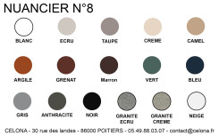 NUANCIER N°8