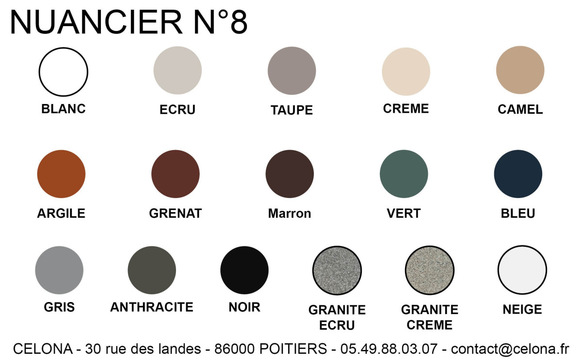 Nuancier N°8