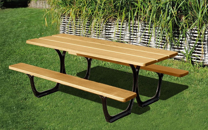 TABLE PIQUE NIQUE CORDOUE PMR