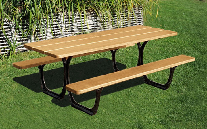 TABLE PIQUE NIQUE CORDOUE PMR